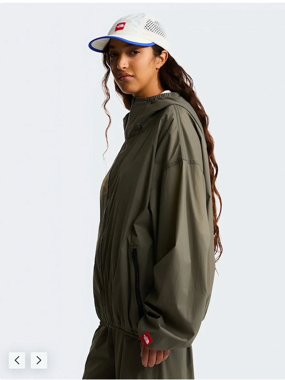 The North Face olive utility